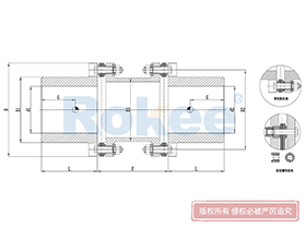 RLAD Diaphragm Coupling,Disc Membrane Couplings