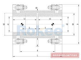 RLARD Diaphragm Coupling,Disc Membrane Couplings