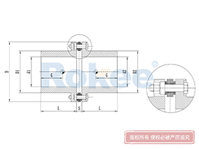 RLM Diaphragm Coupling,Disc Membrane Couplings