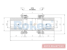 RLQA Diaphragm Coupling,Disc Membrane Couplings