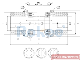 RLQF Diaphragm Coupling,Disc Membrane Couplings