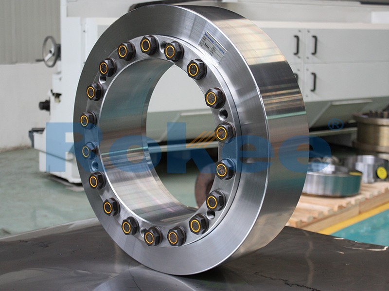 Wind power coupling,wind turbine's shrink disk