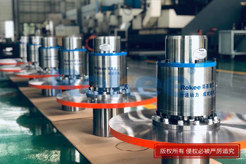 鼓形齿联轴器,鼓形齿式联轴器,Rokee柱销齿式联轴器型号,荣基联轴器生产厂家