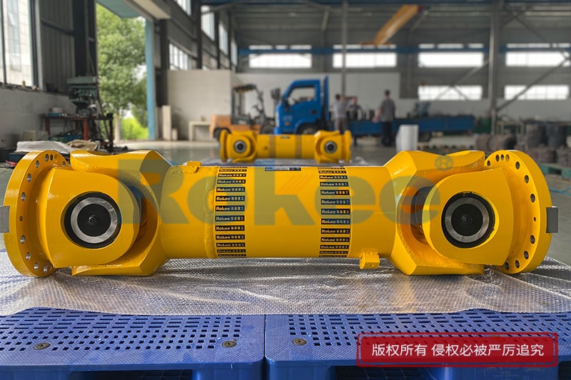 十字轴式万向联轴器,十字万向联轴器,Rokee十字万向联轴器标注,荣基联轴器生产厂家